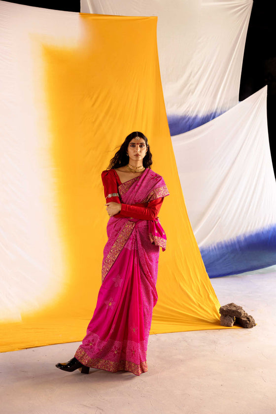 Maya Saree - Rani