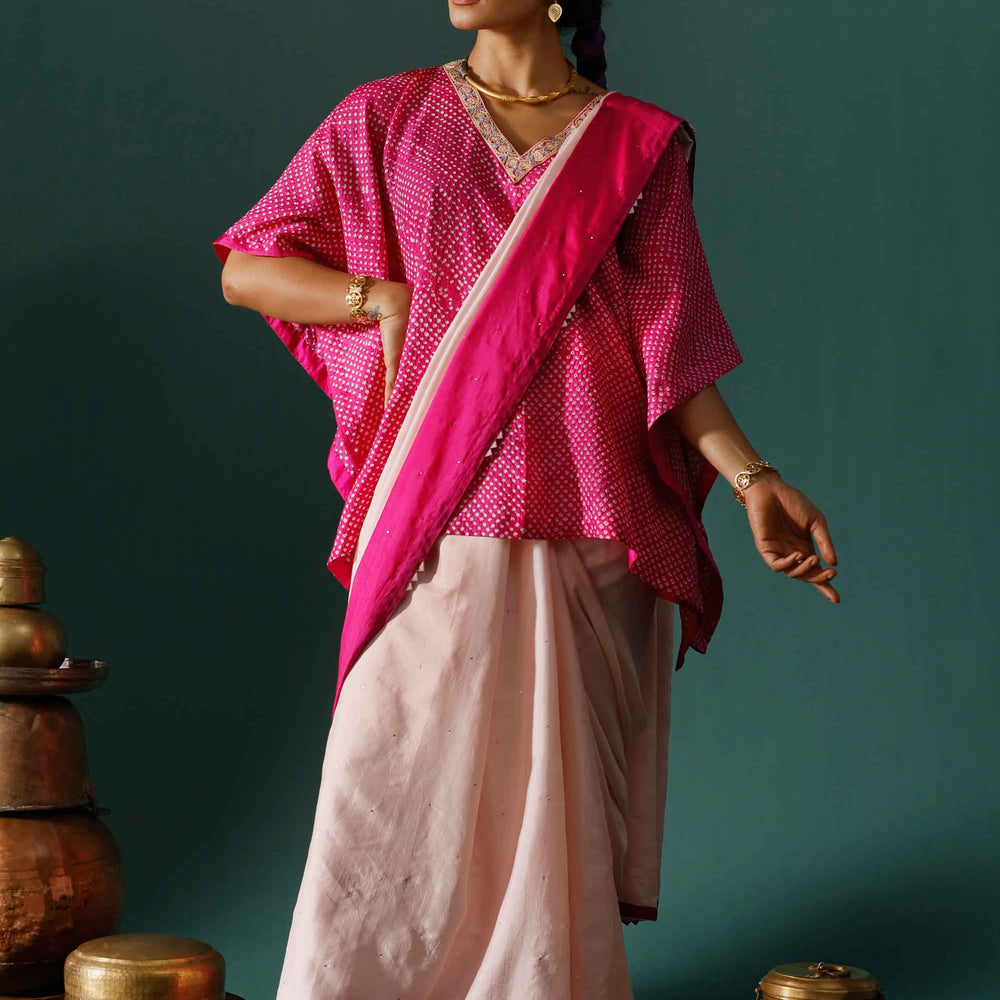 
                      
                        Haze Saree - Pink
                      
                    