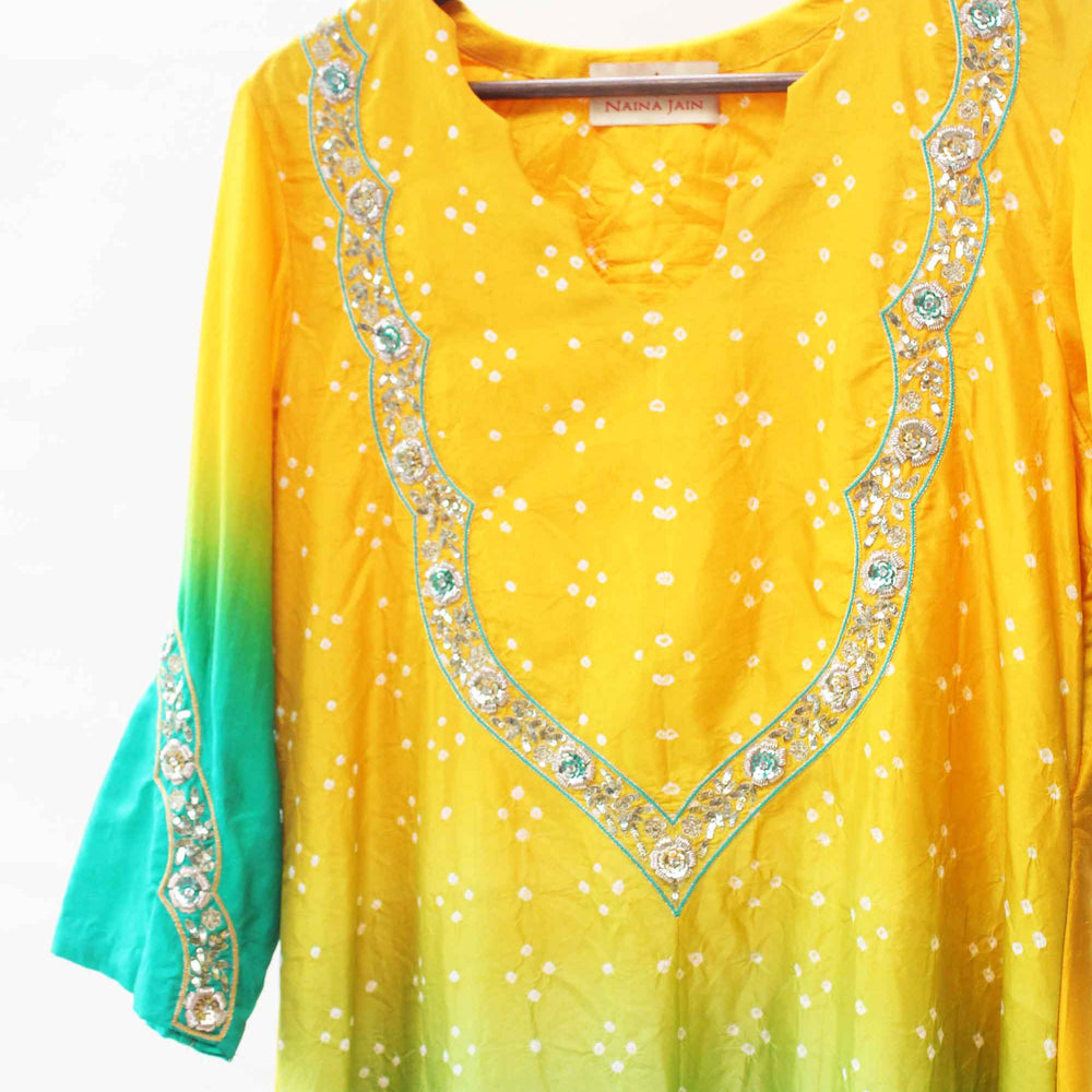 
                      
                        Safa Kurta - Yellow Green
                      
                    