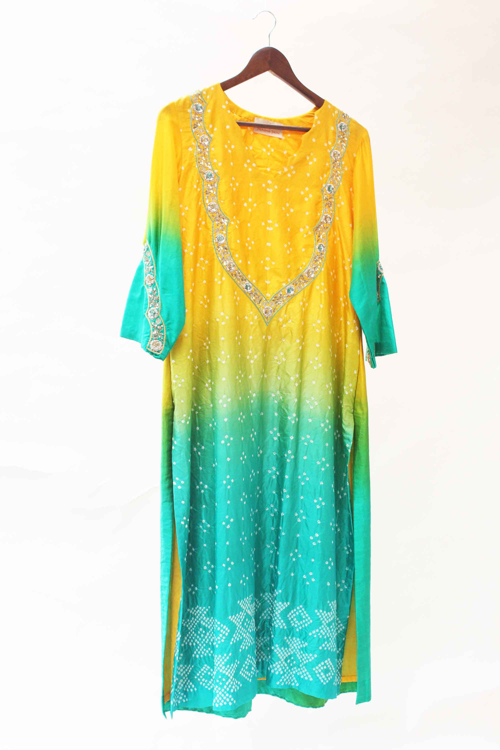 Safa Kurta - Yellow Green