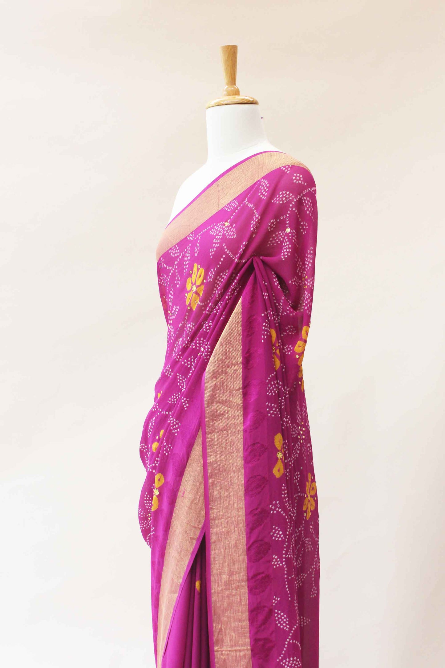 Nyshaa Saree - Magenta