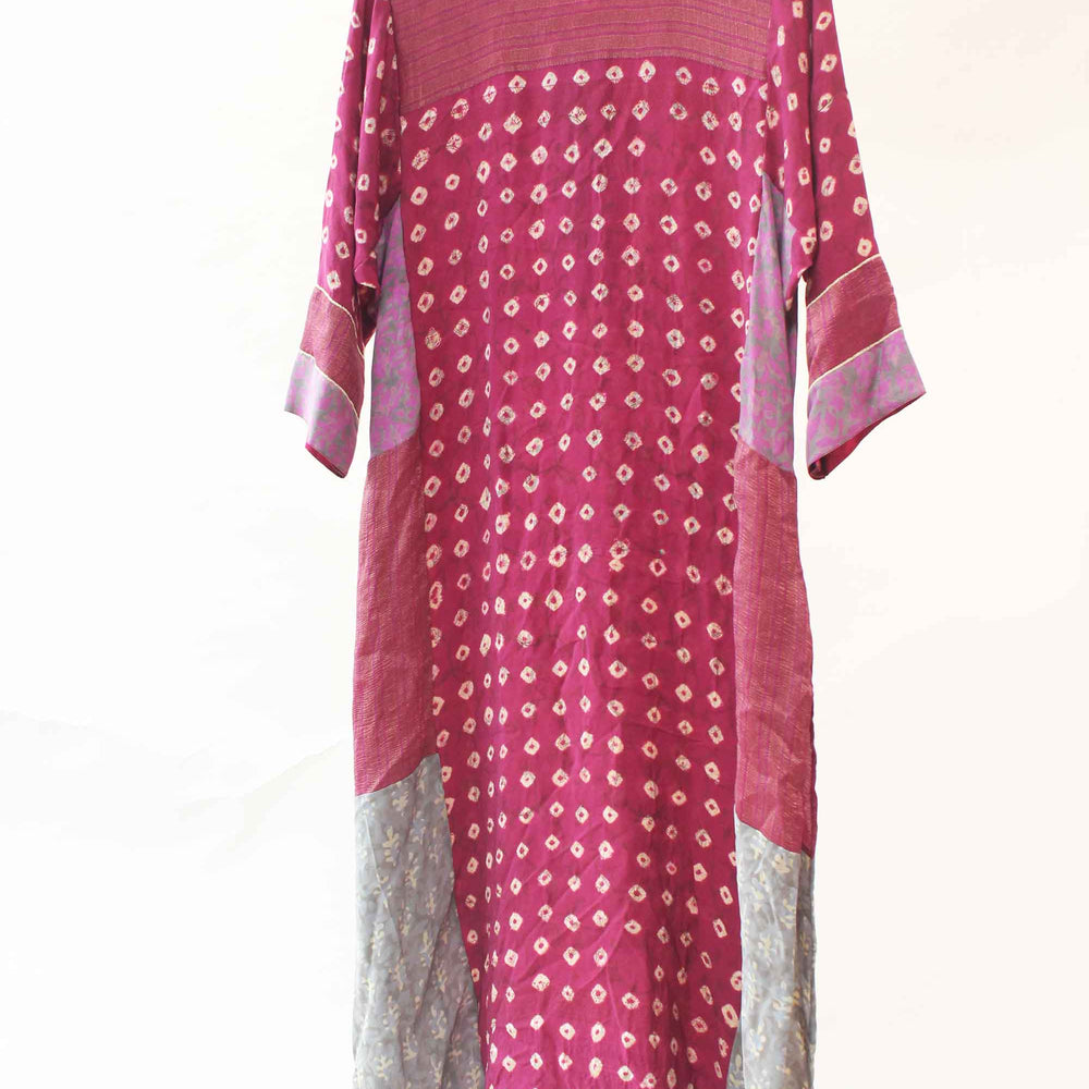 
                      
                        Plum Veda Bandhani on Crepe Kurta
                      
                    