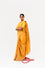 Sukri Leheriya Saree - Yellow