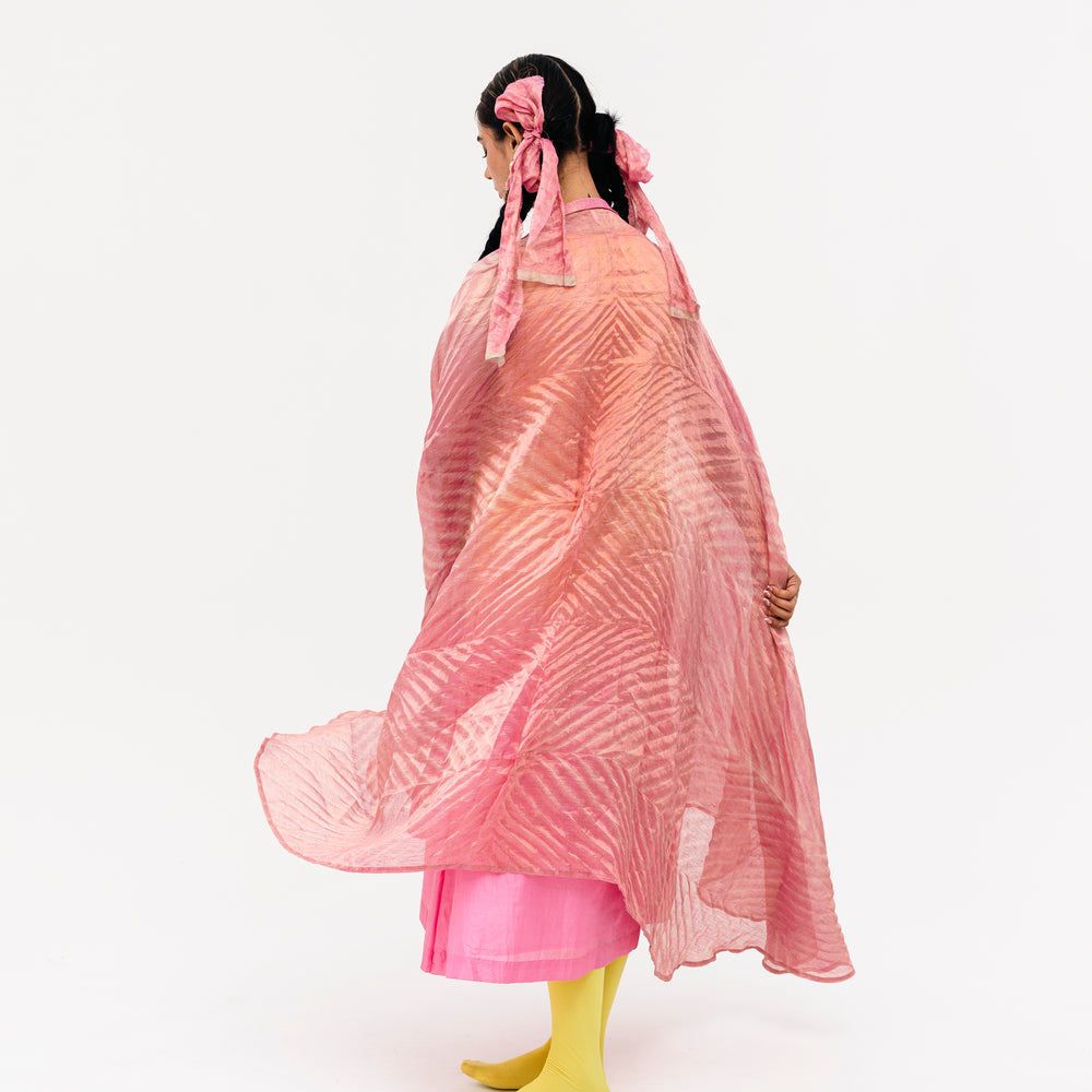 
                      
                        Khari Cape and Dress Set - Pink
                      
                    