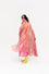 Khari Cape and Dress Set - Pink