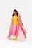 Khari Cape and Dress Set - Pink
