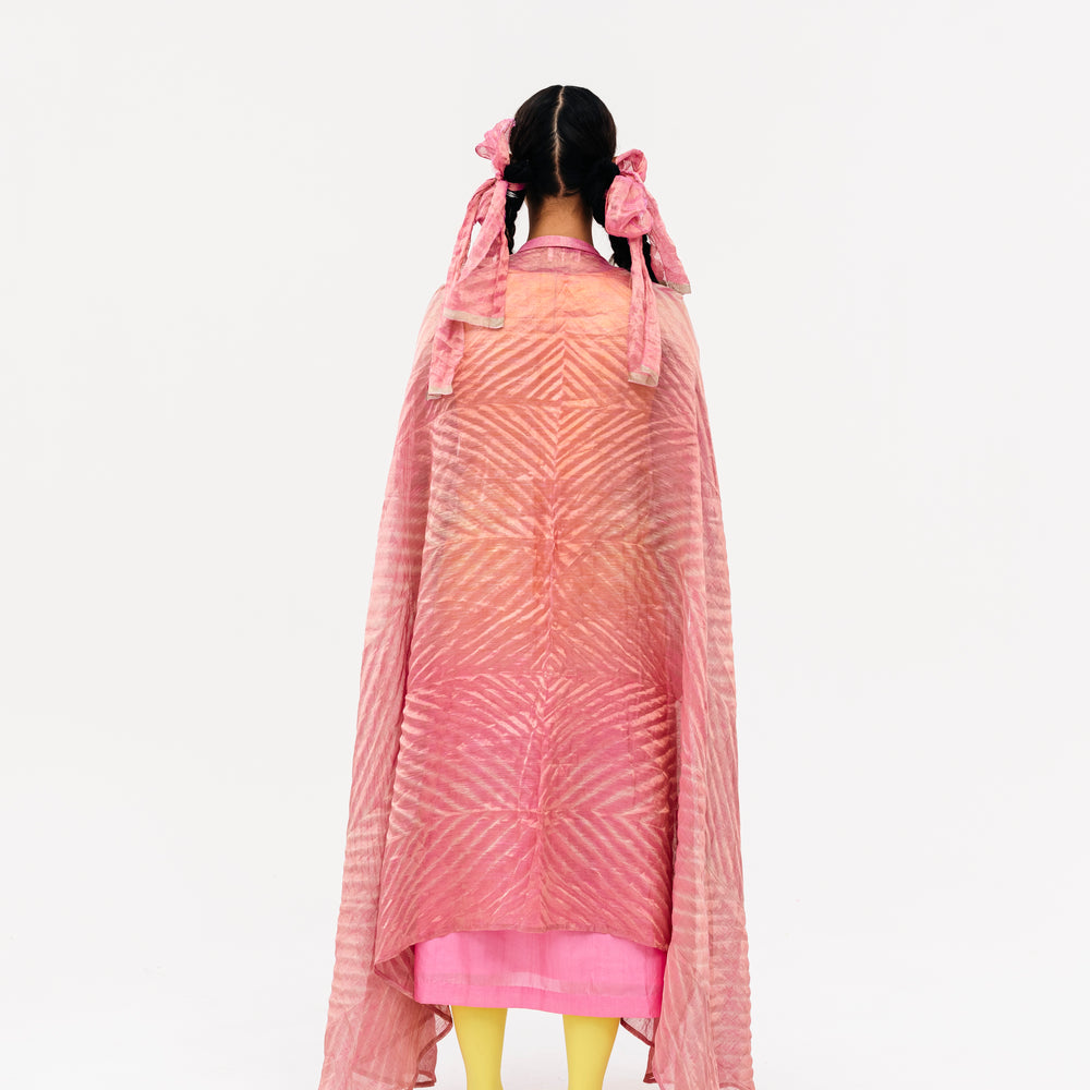 
                      
                        Khari Cape and Dress Set - Pink
                      
                    