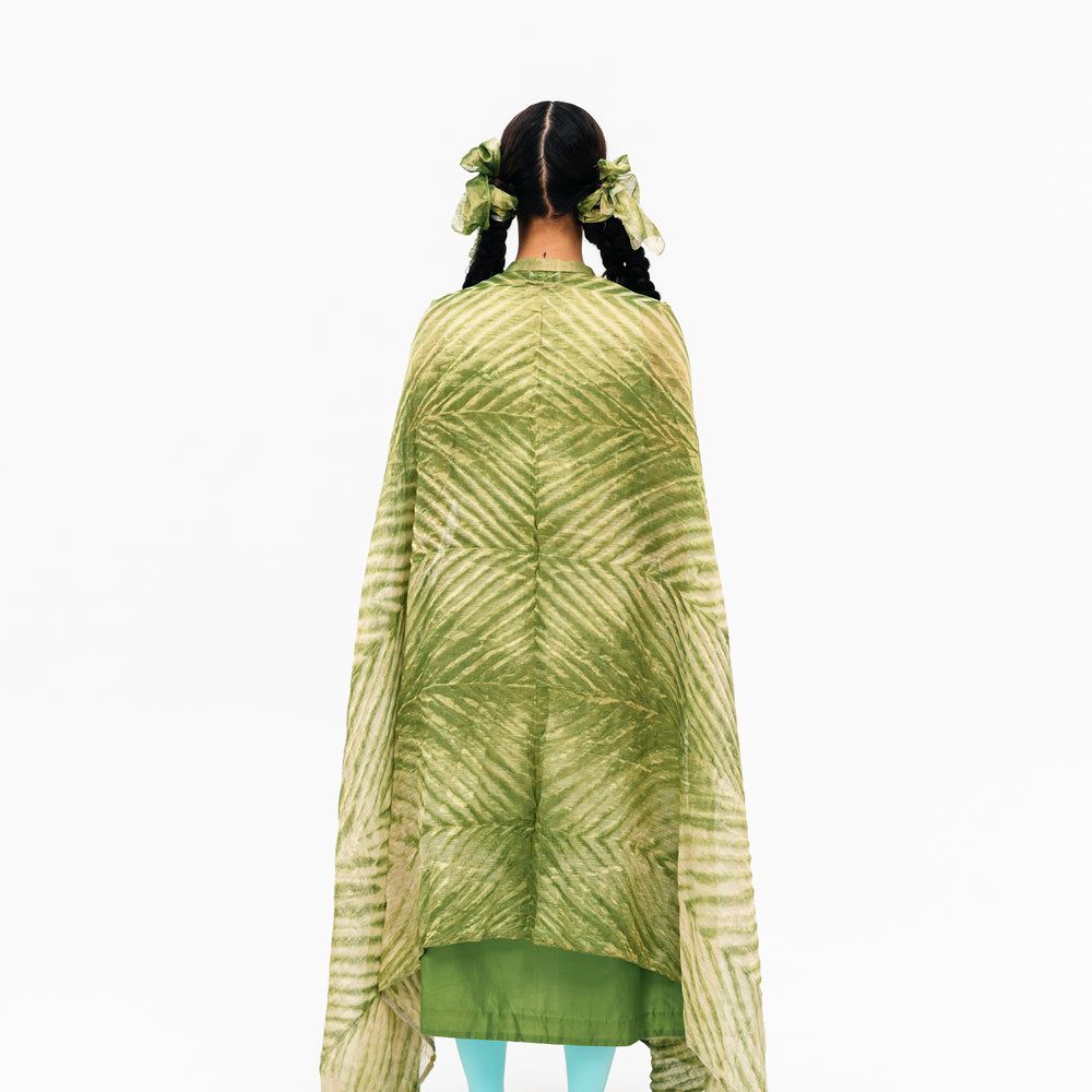 
                      
                        Khari Cape and Dress Set - Green
                      
                    