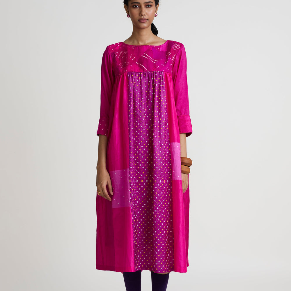 
                  
                    Boro Dress - Magenta
                  
                