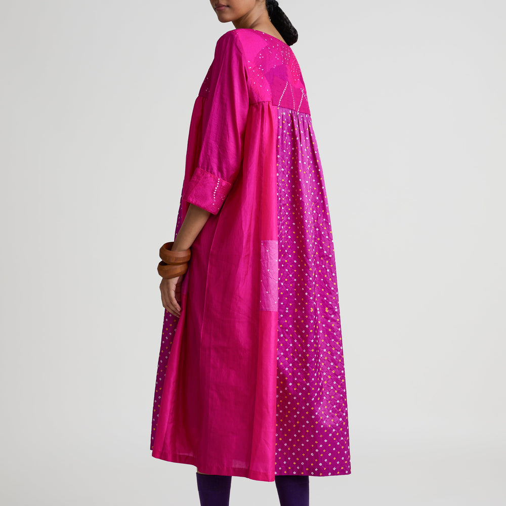 
                  
                    Boro Dress - Magenta
                  
                