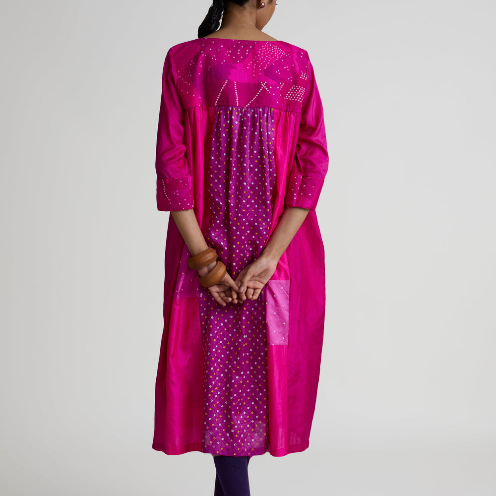 
                  
                    Boro Dress - Magenta
                  
                