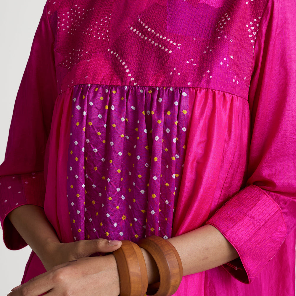 
                  
                    Boro Dress - Magenta
                  
                