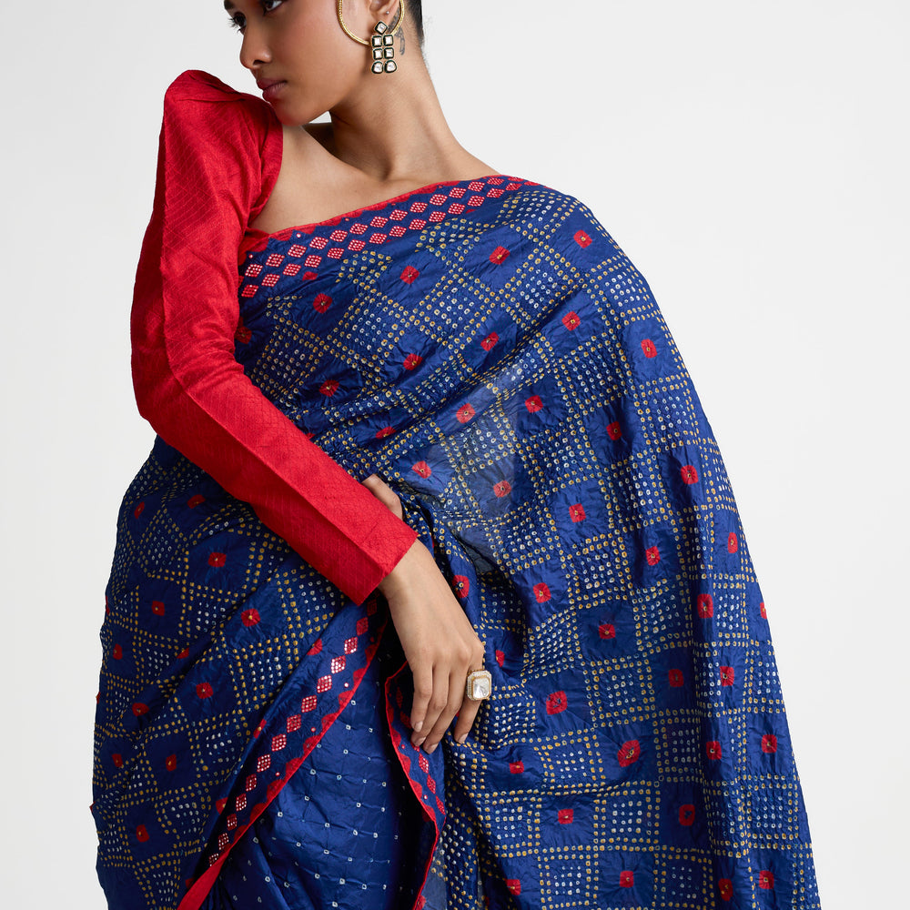 
                  
                    Veena Saree - Blue
                  
                