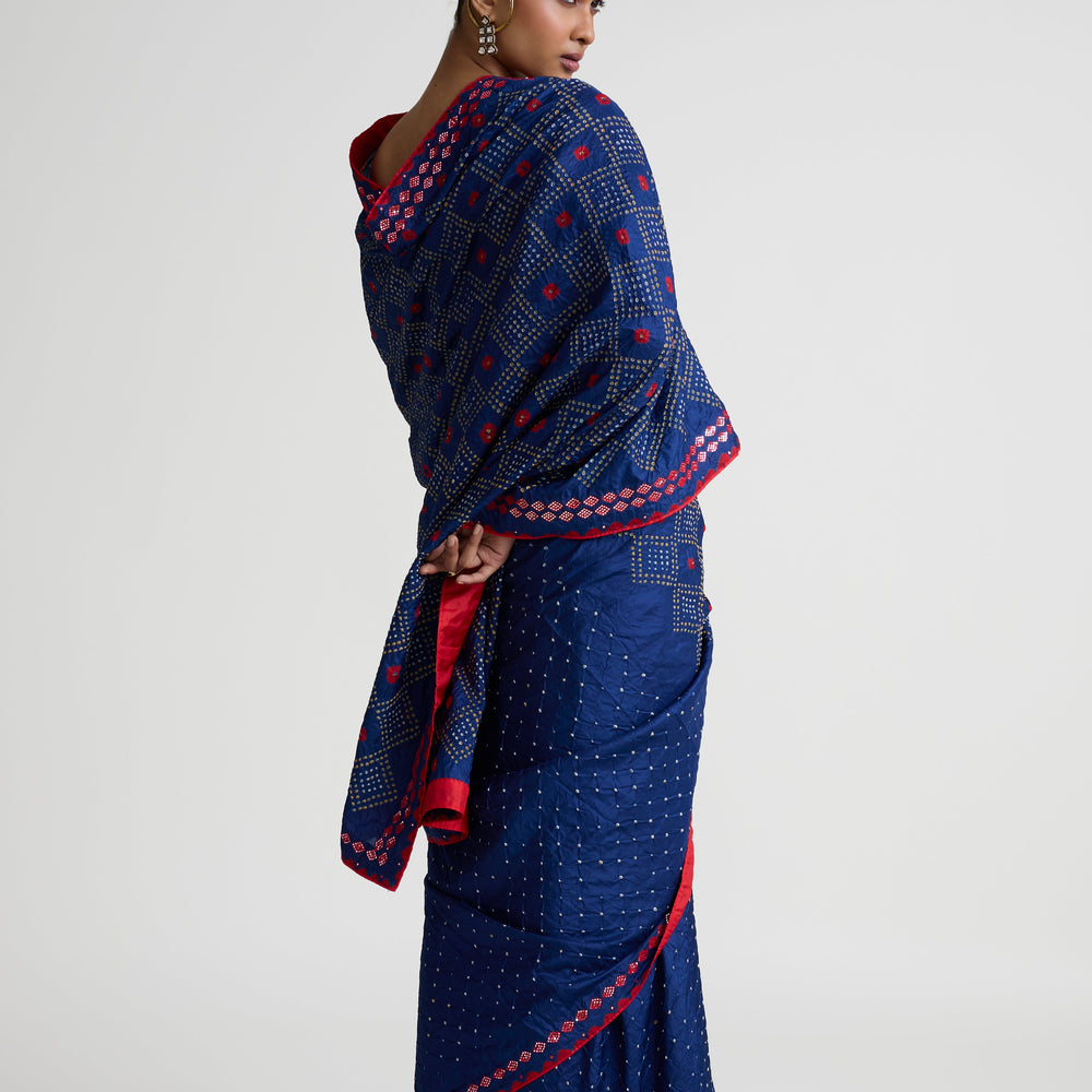 
                  
                    Veena Saree - Blue
                  
                