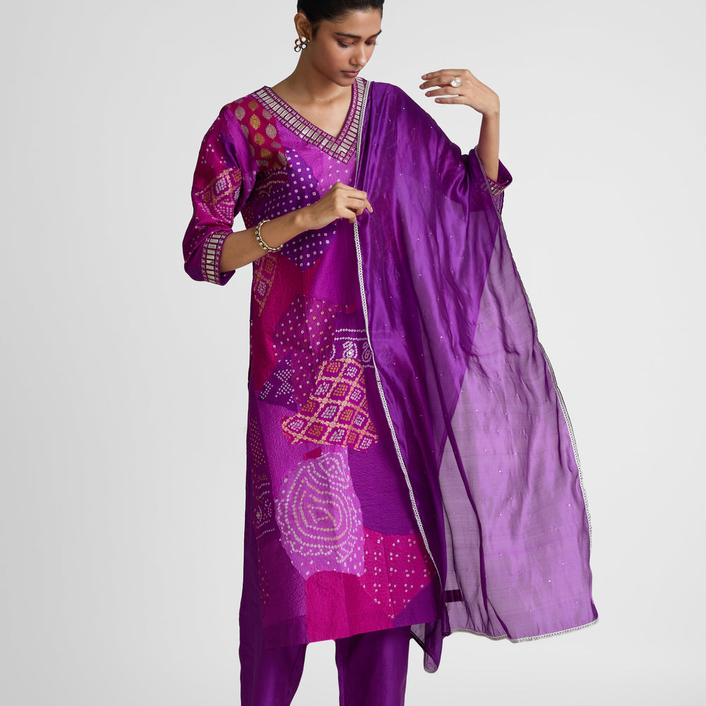 
                  
                    Boro Gota Suit Set - Purple
                  
                