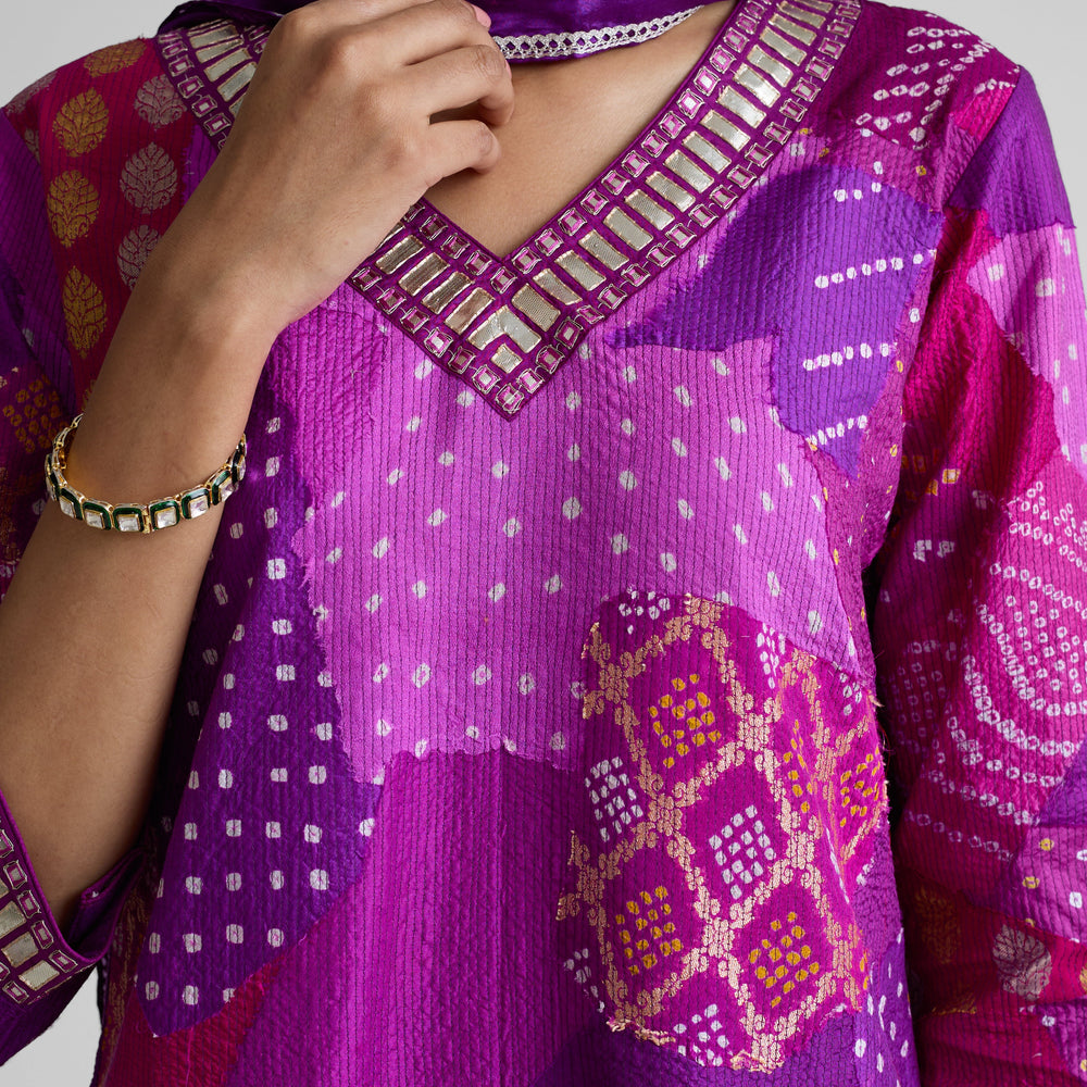 
                  
                    Boro Gota Suit Set - Purple
                  
                