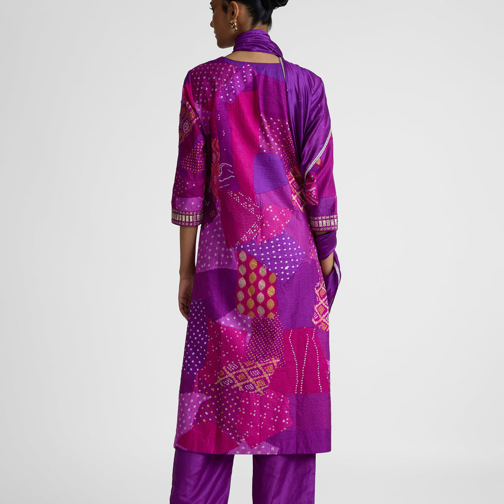 
                  
                    Boro Gota Suit Set - Purple
                  
                