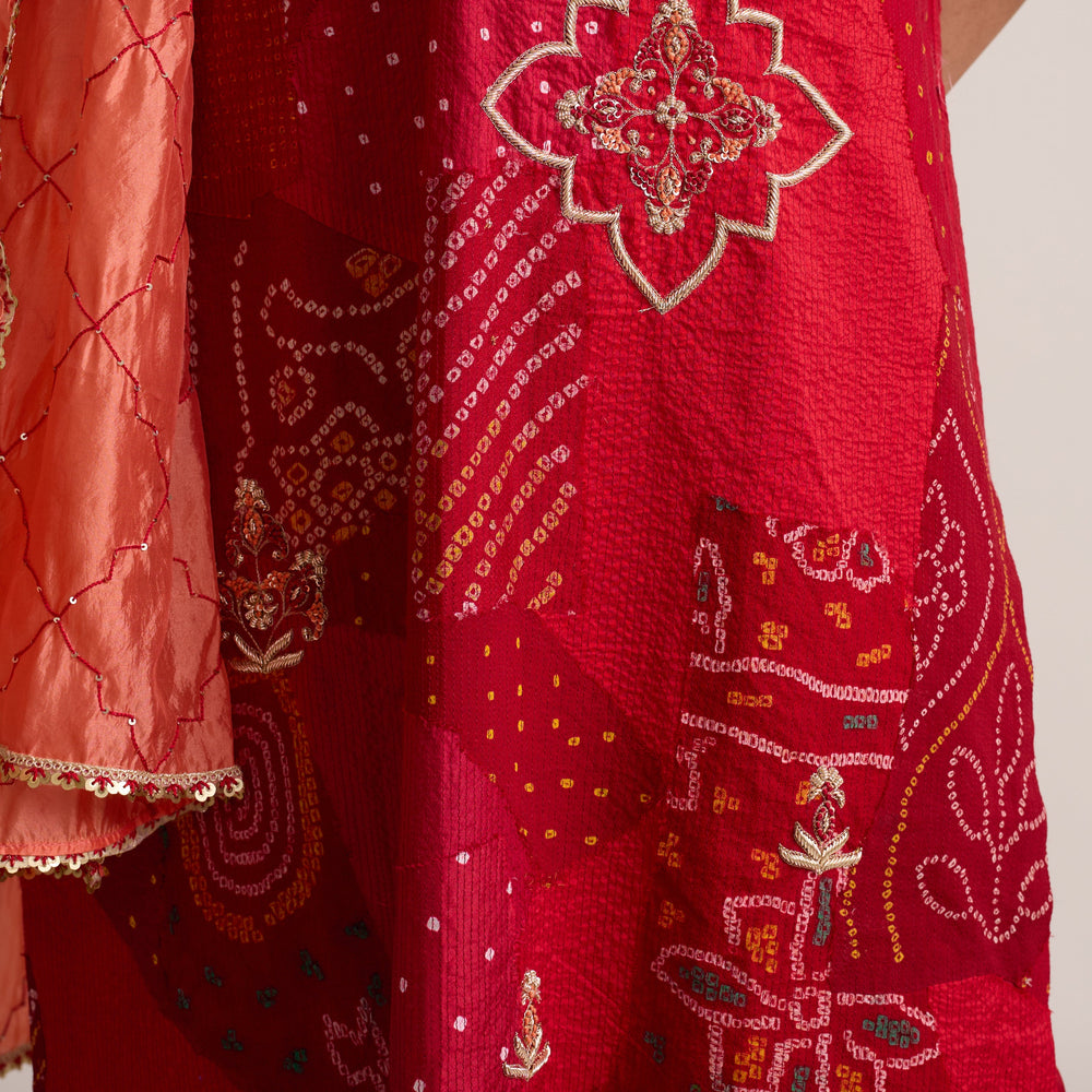 
                  
                    Boro Zardozi Suit Set - Maroon
                  
                