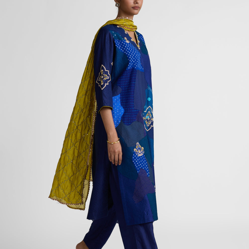 
                  
                    Boro Zardozi Suit Set - Blue
                  
                