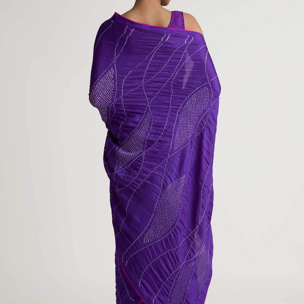 
                  
                    Maze Saree - Purple
                  
                