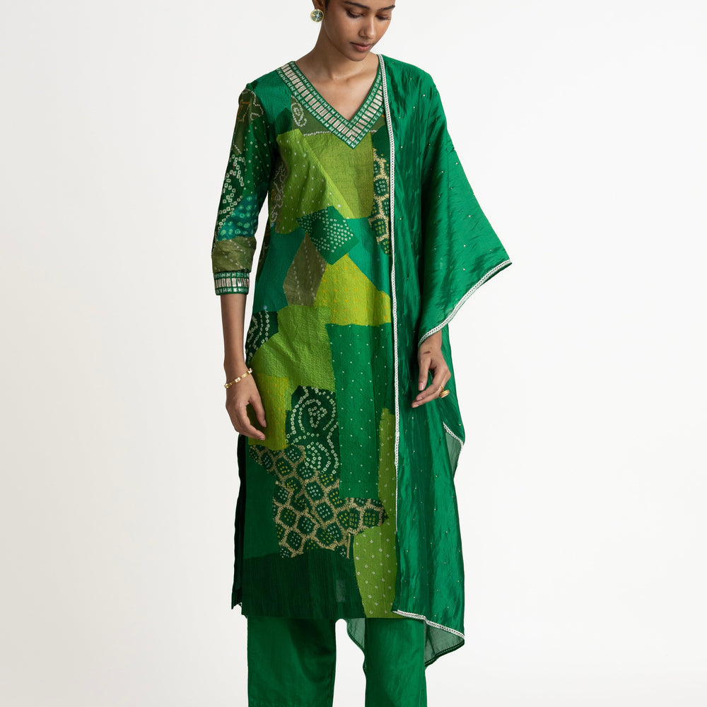 
                  
                    Boro Gota Suit Set - Green
                  
                