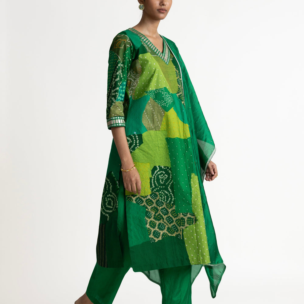 
                  
                    Boro Gota Suit Set - Green
                  
                