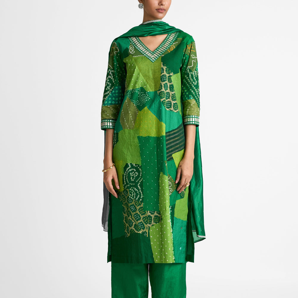 
                  
                    Boro Gota Suit Set - Green
                  
                