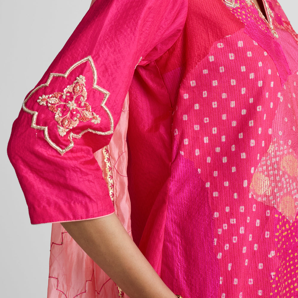 
                  
                    Boro Zardozi Suit Set - Tomato
                  
                