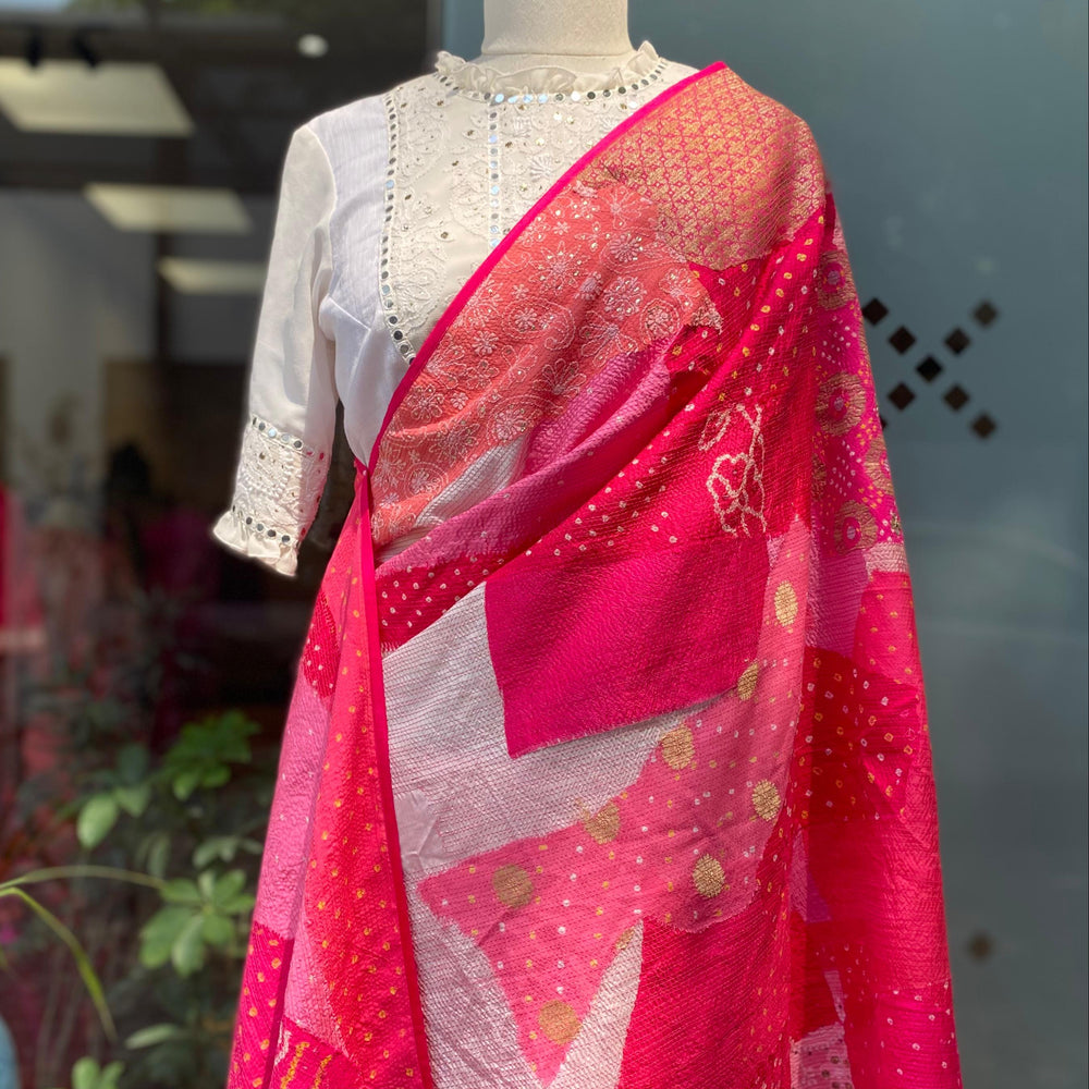 
                  
                    Boro Saree - Peach
                  
                