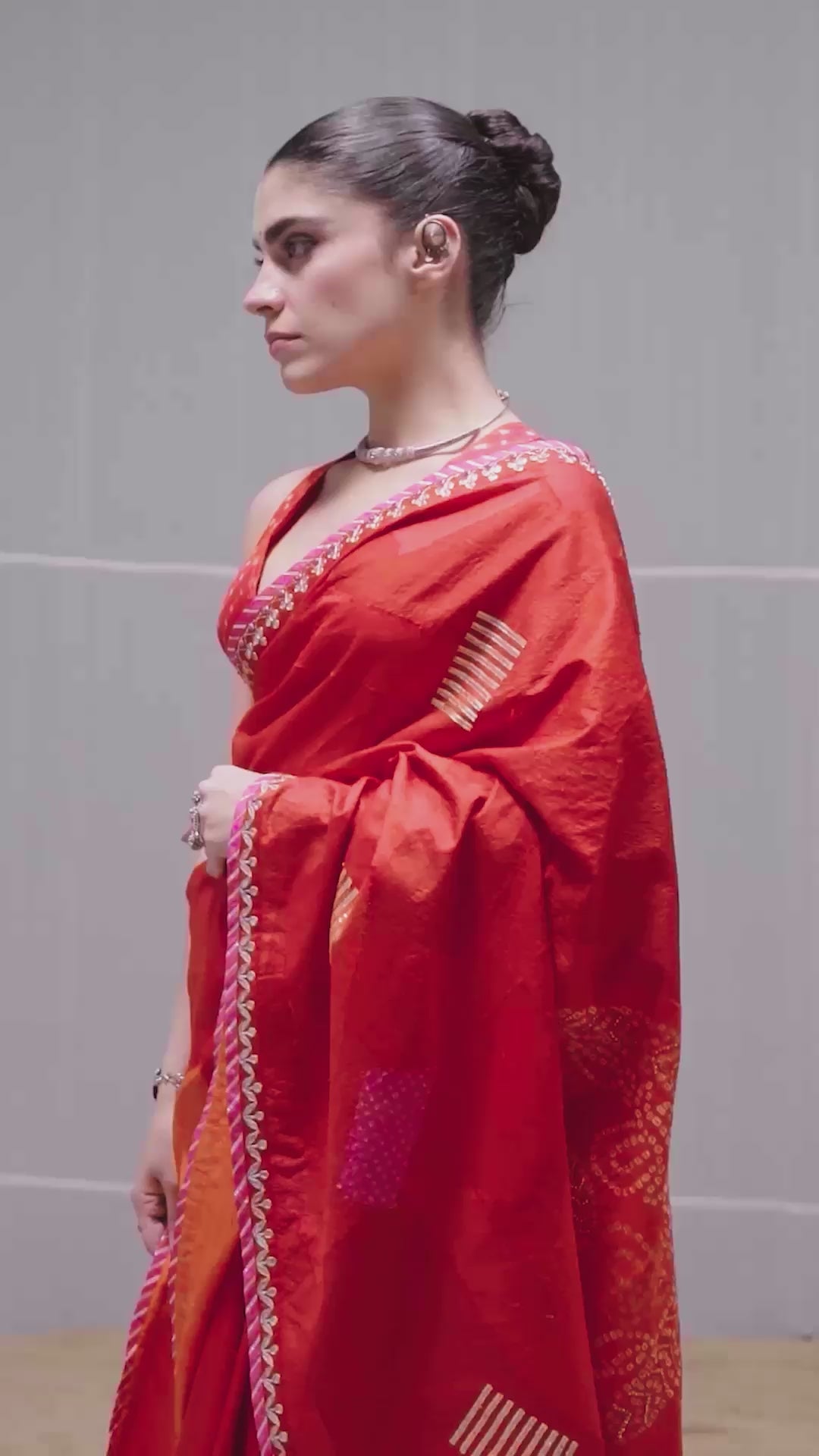 Boond Saree - Laal Rani