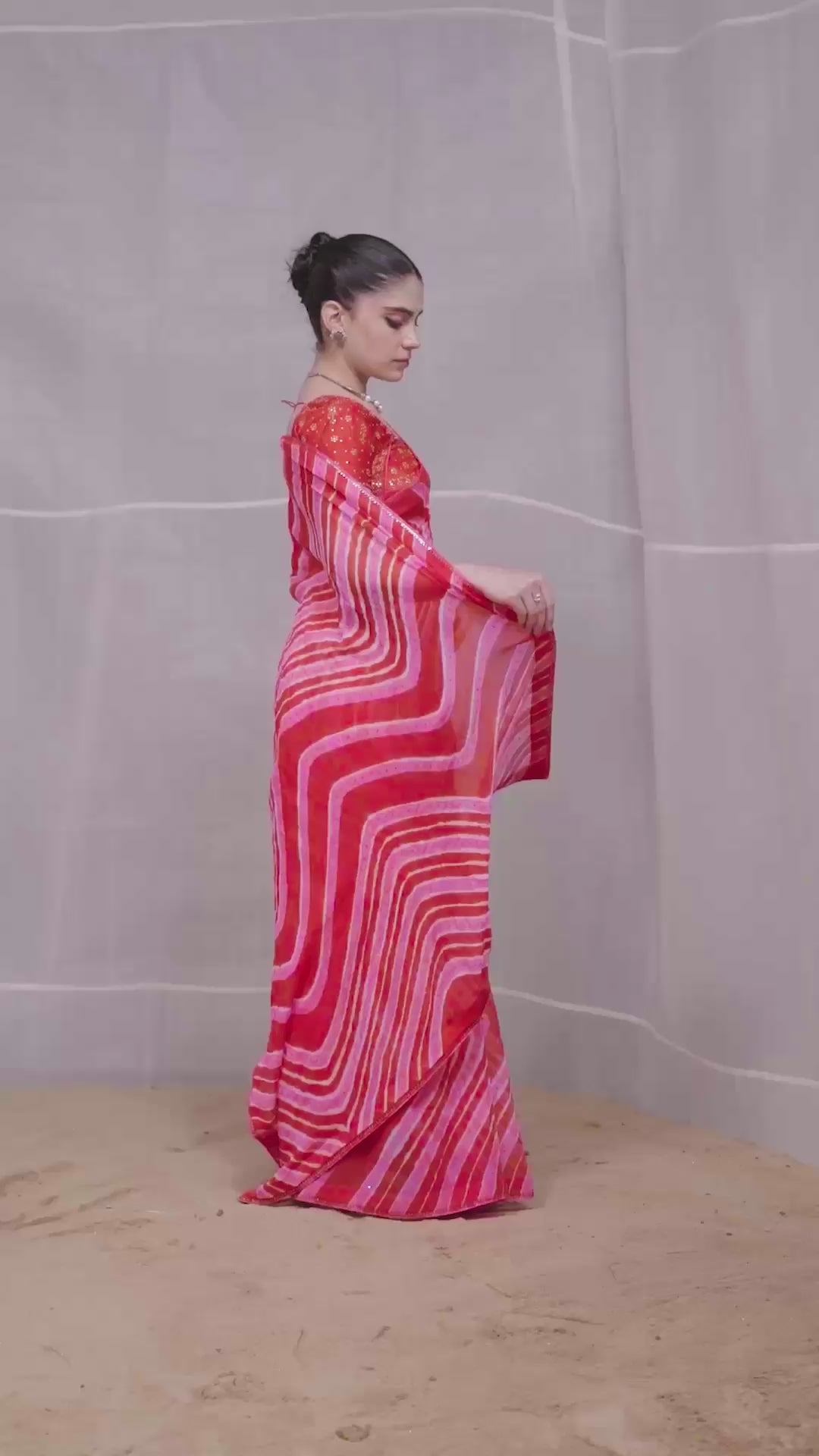 Tarang Saree - Laal Rani