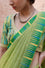 Chanderi Tissue Saree with Thread Embroidery - Green