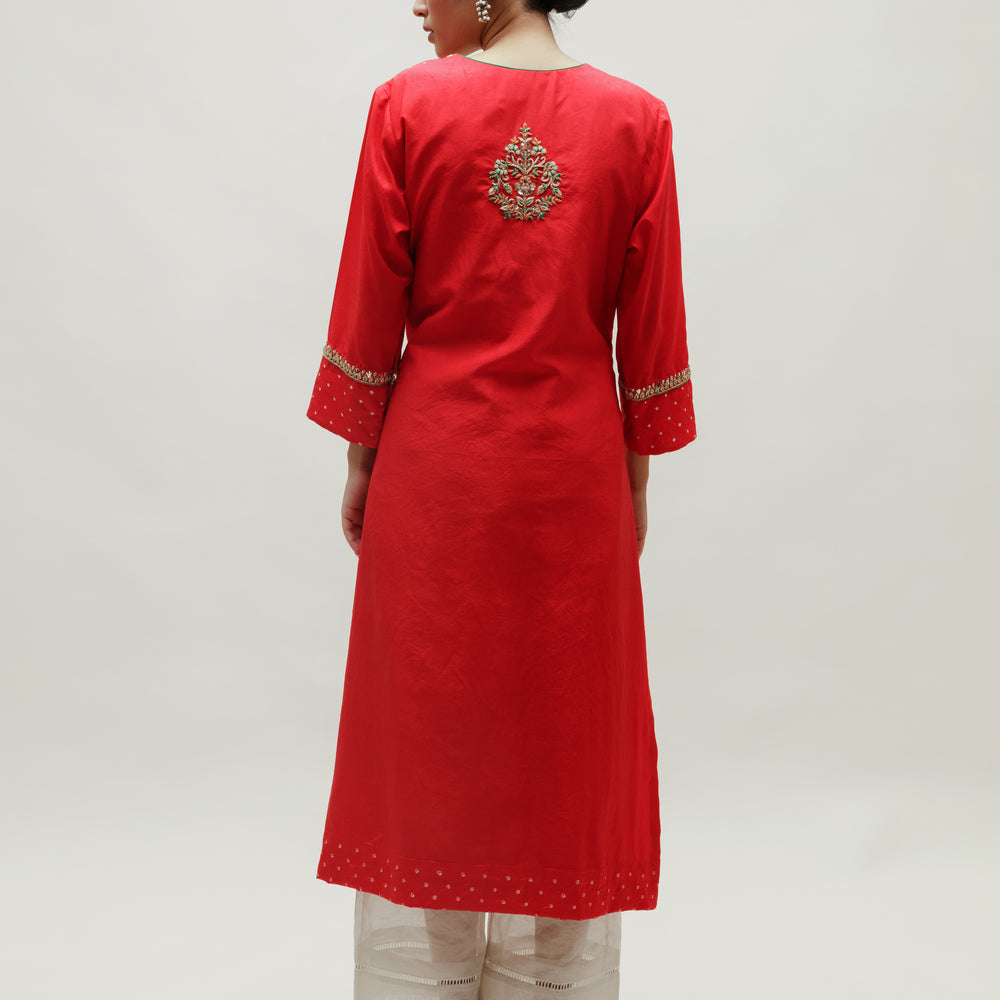 
                      
                        Sarah Kurta - Red
                      
                    