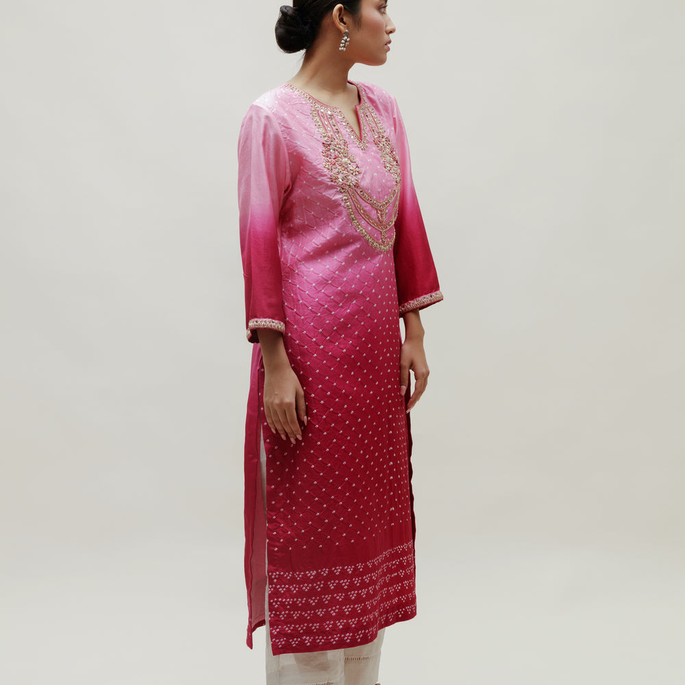 
                      
                        Sarah Kurta - Pink
                      
                    