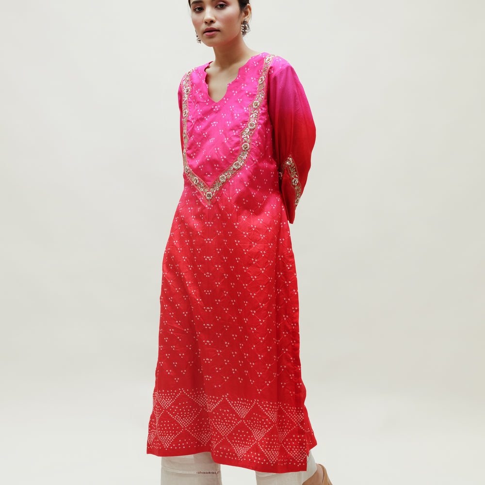 
                      
                        Safa Kurta - Red Rani
                      
                    