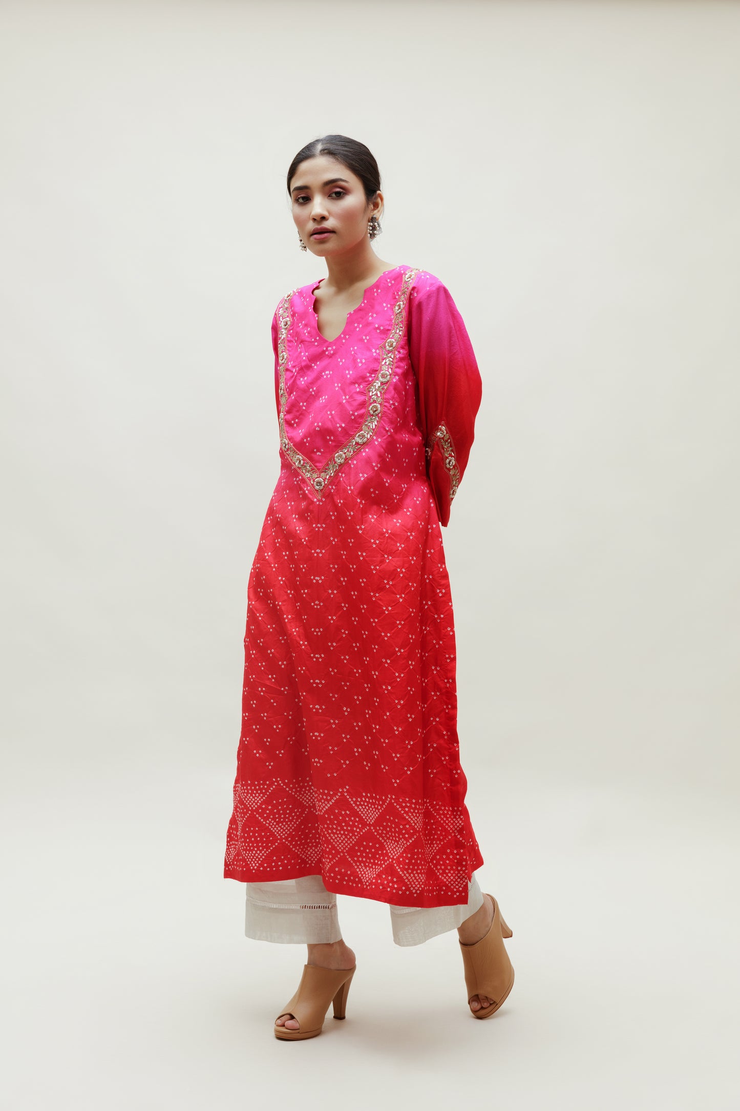 Safa Kurta - Red Rani