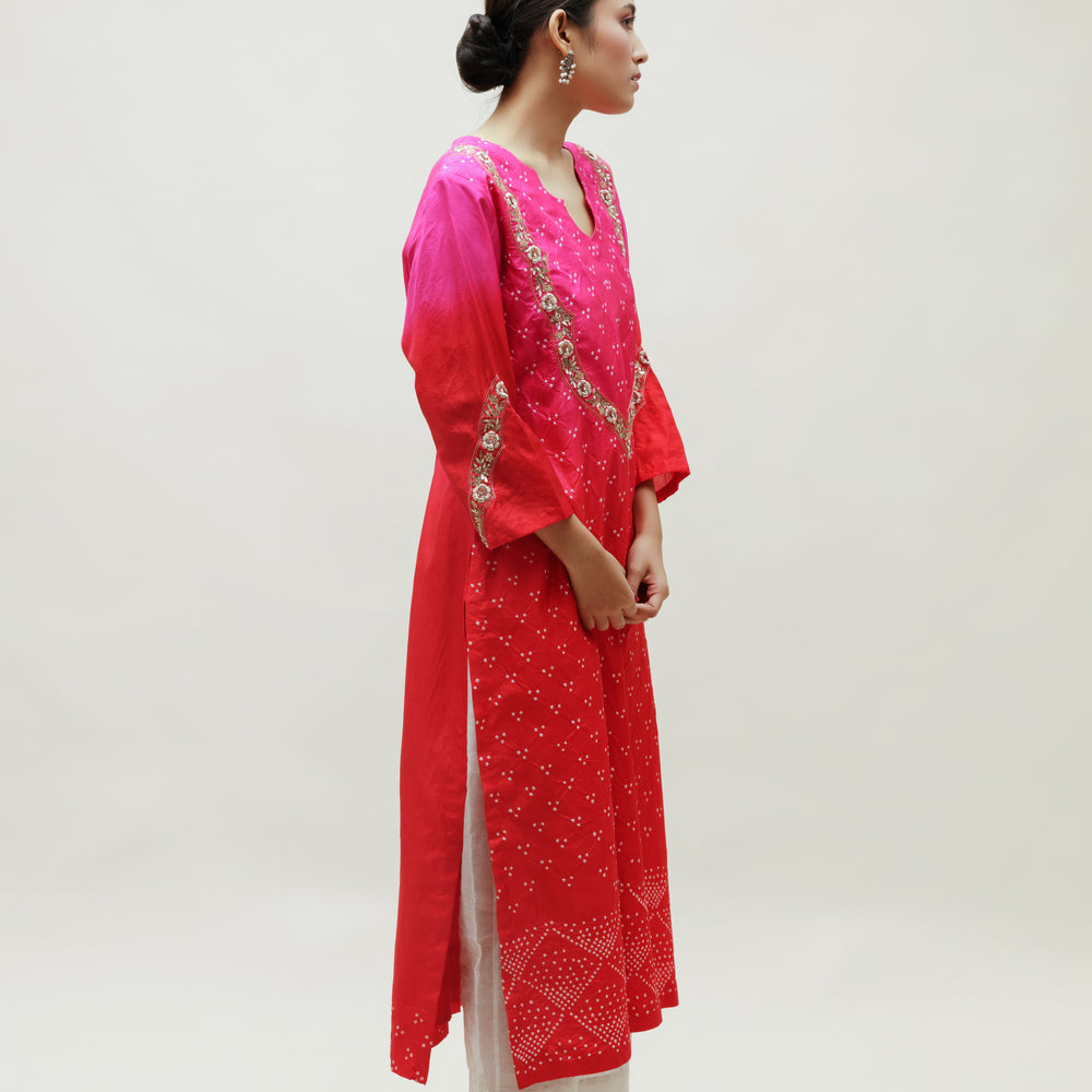 
                      
                        Safa Kurta - Red Rani
                      
                    