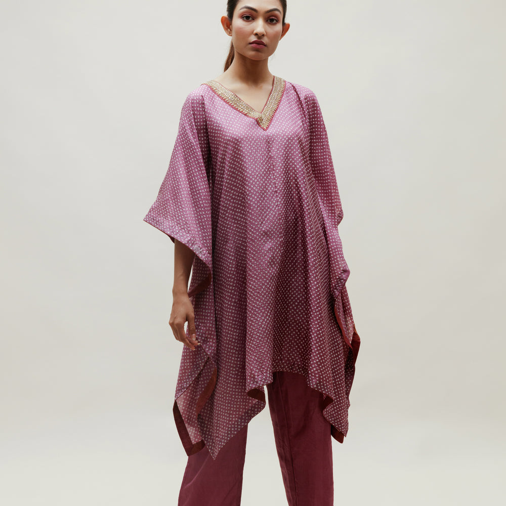 Sufi Kaftan Set - Mauve