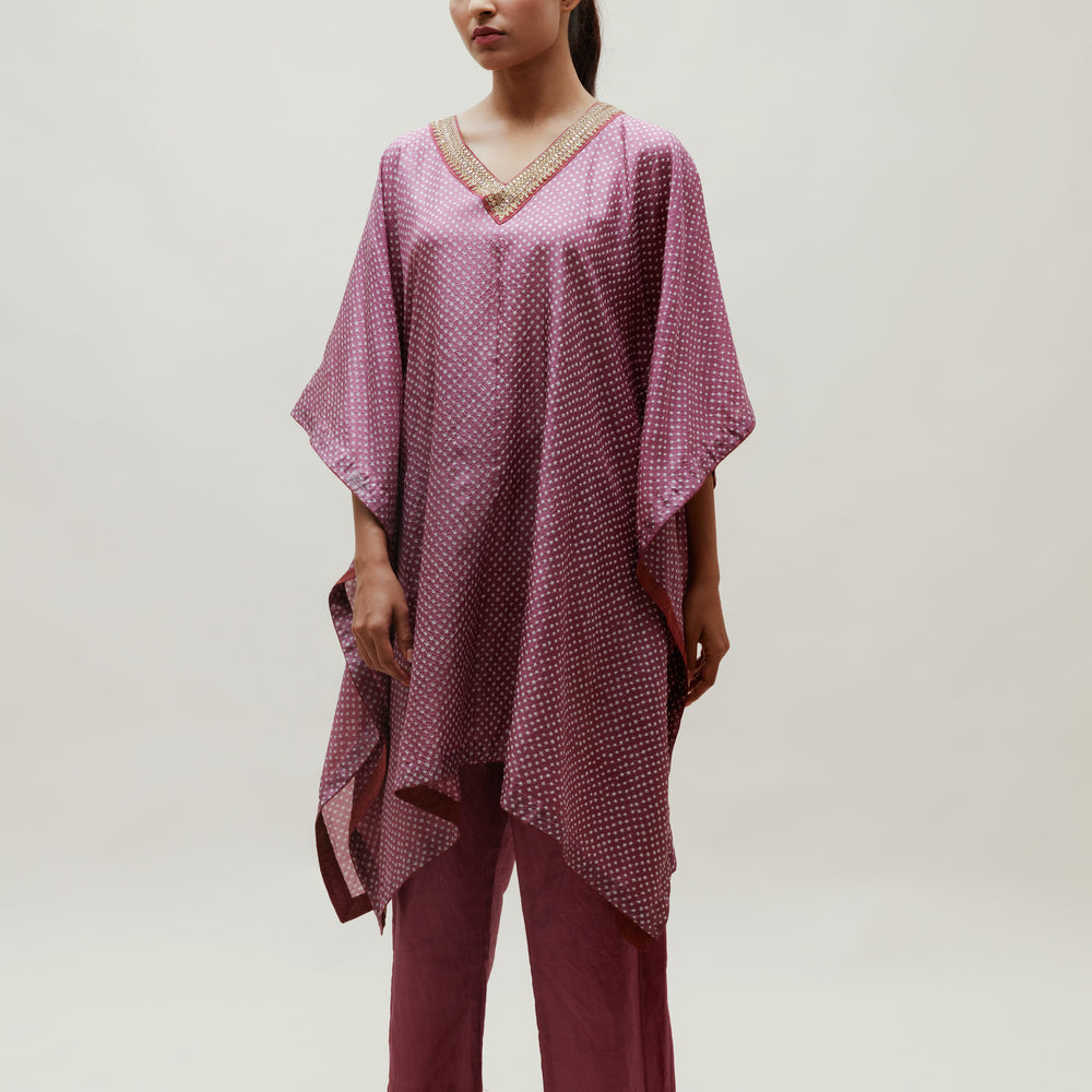 Sufi Kaftan Set - Mauve