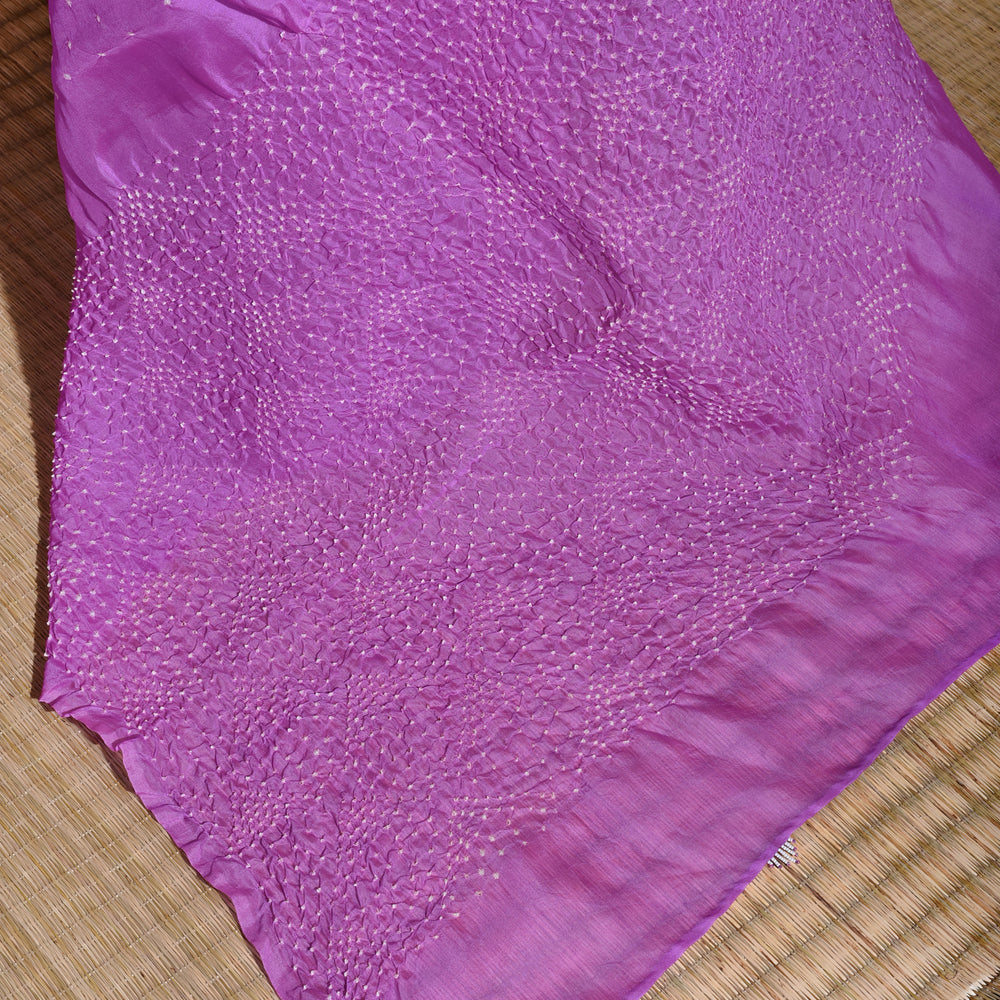 
                      
                        Bandhani on Organza Saree - Lavender
                      
                    