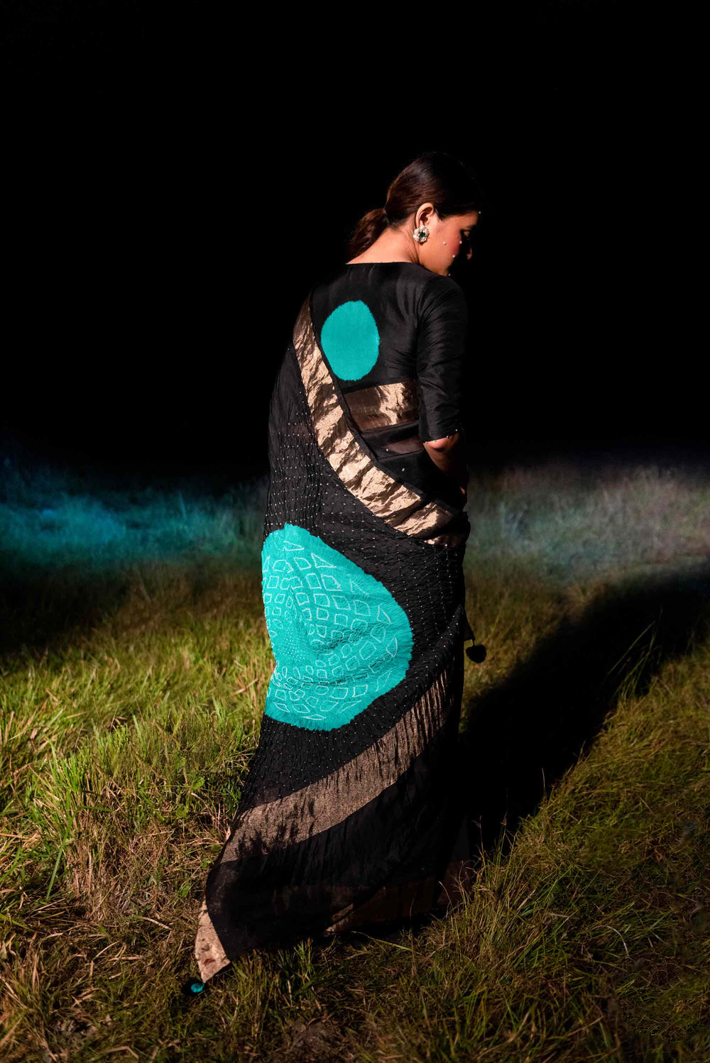 Chakor Saree - Black