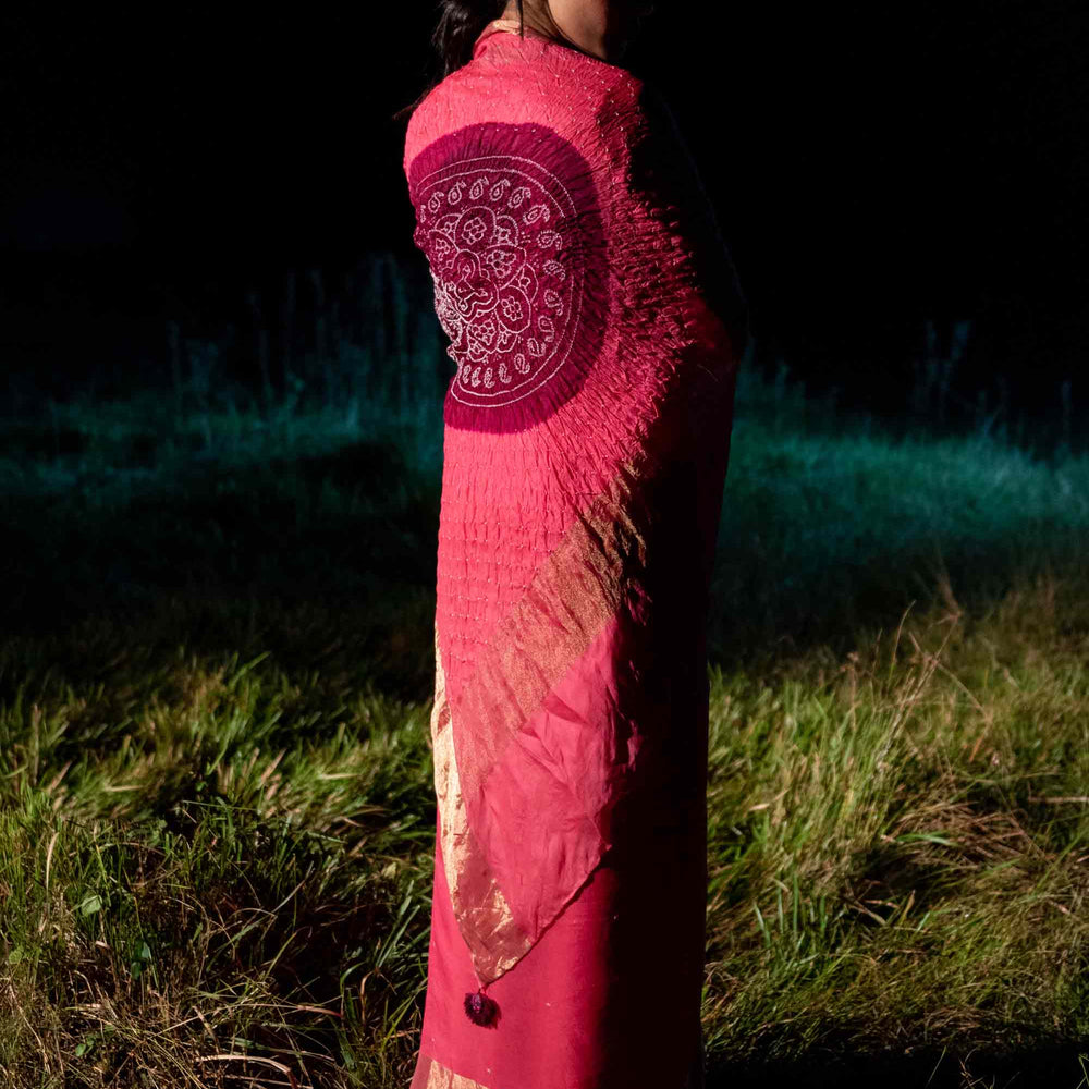 
                      
                        Chakor Saree - Pink
                      
                    