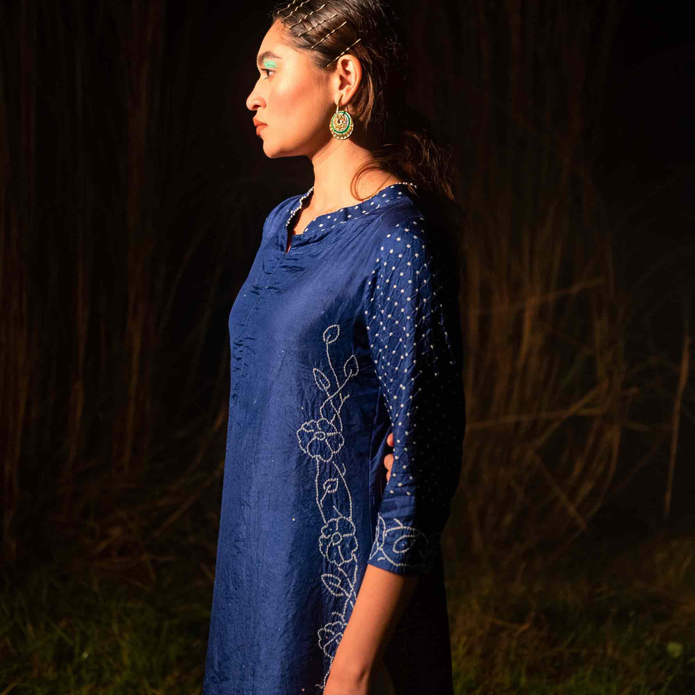 
                      
                        Chandanee Kurta - Blue
                      
                    