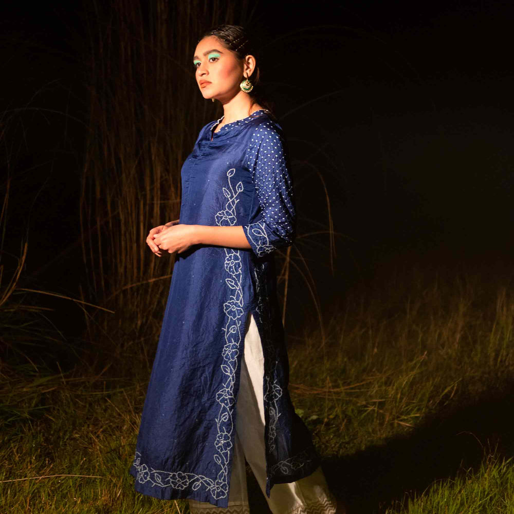 
                      
                        Chandanee Kurta - Blue
                      
                    