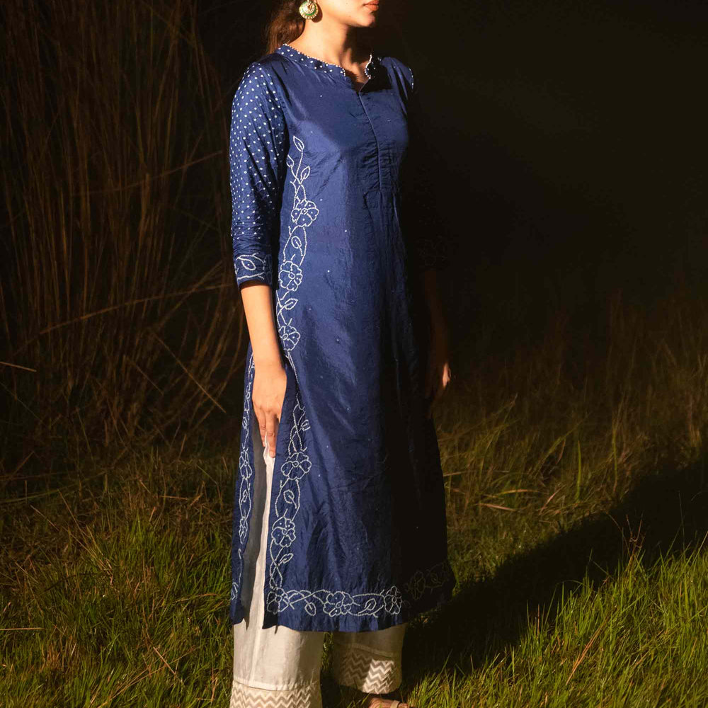 
                      
                        Chandanee Kurta - Blue
                      
                    