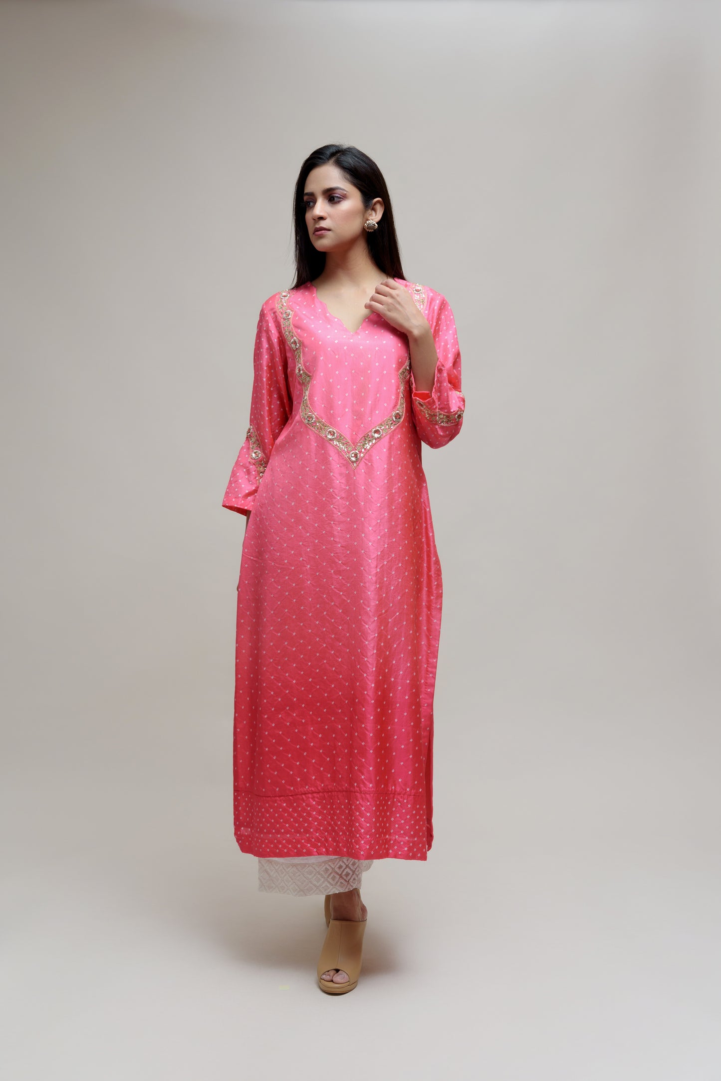 Safa Kurta - Peach