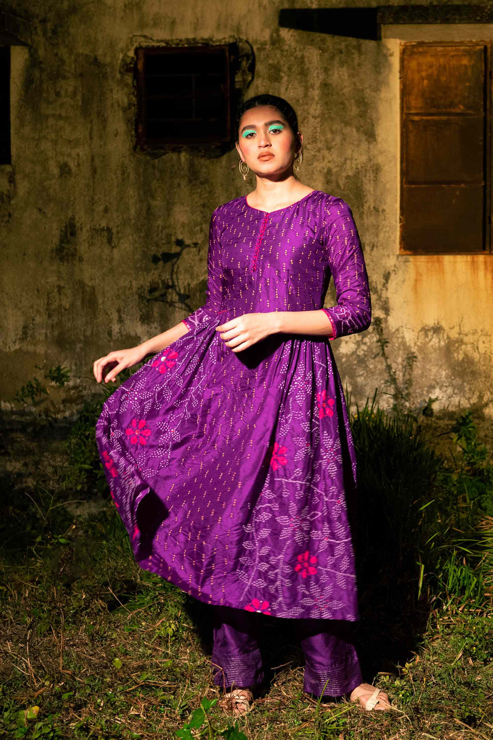 Lyla Kurta - Purple