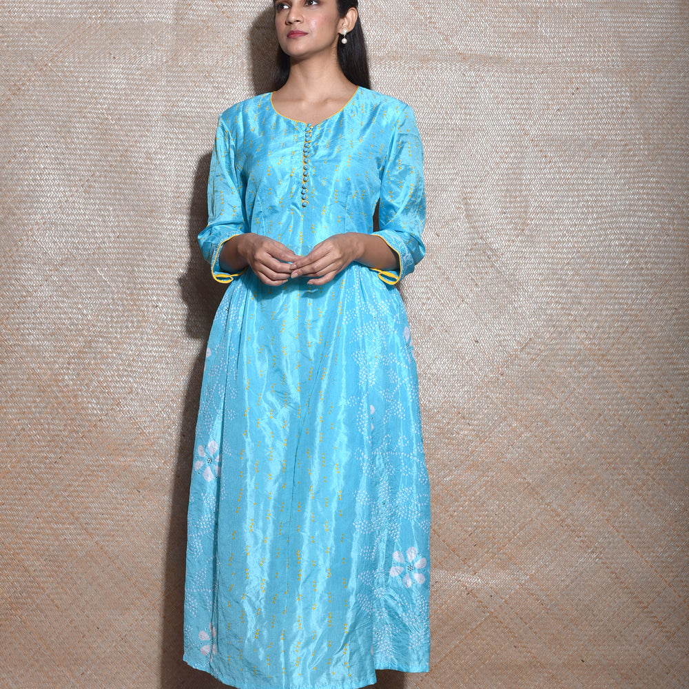 Lyla Kurta -Sky Blue