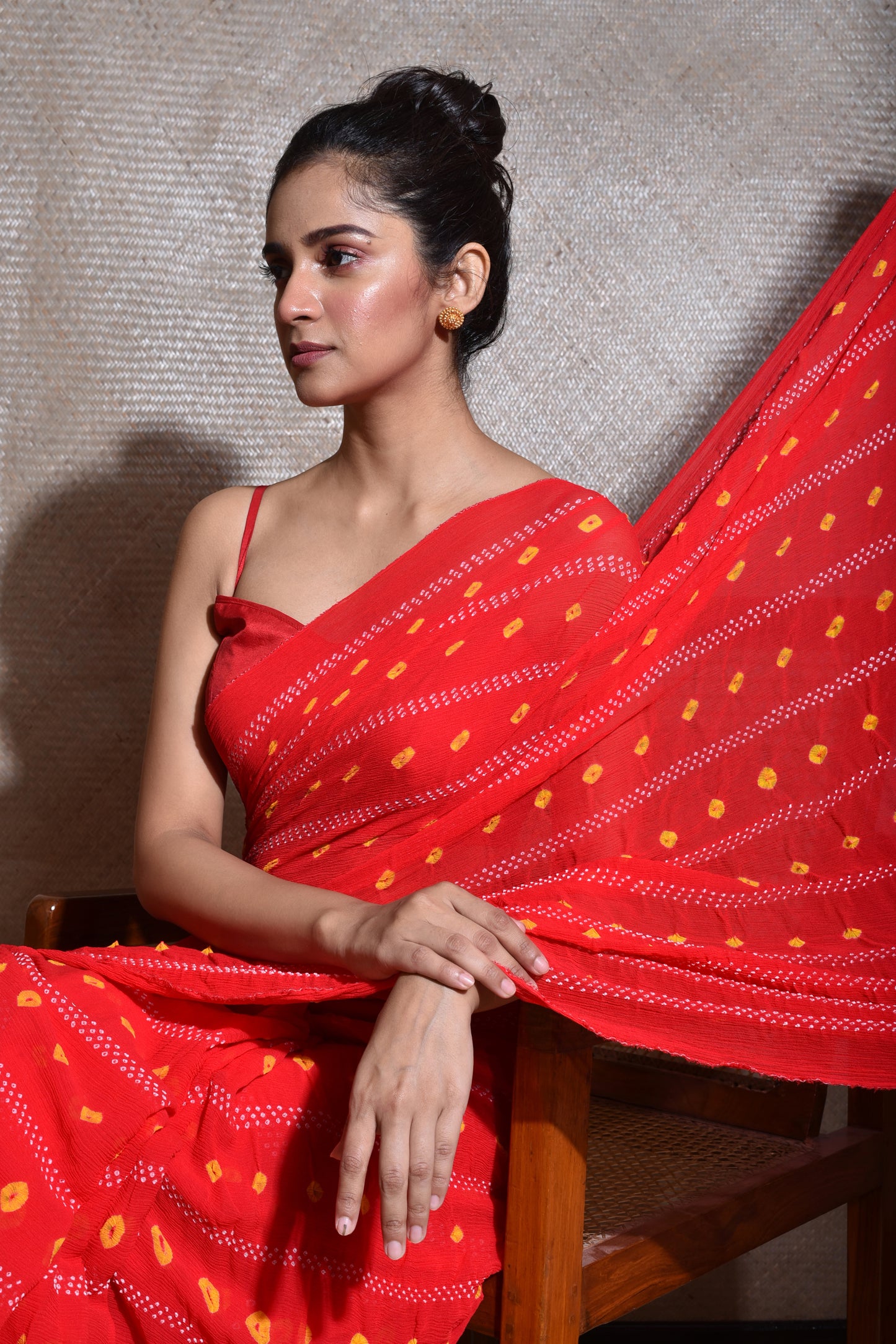 Mayra Saree - Red