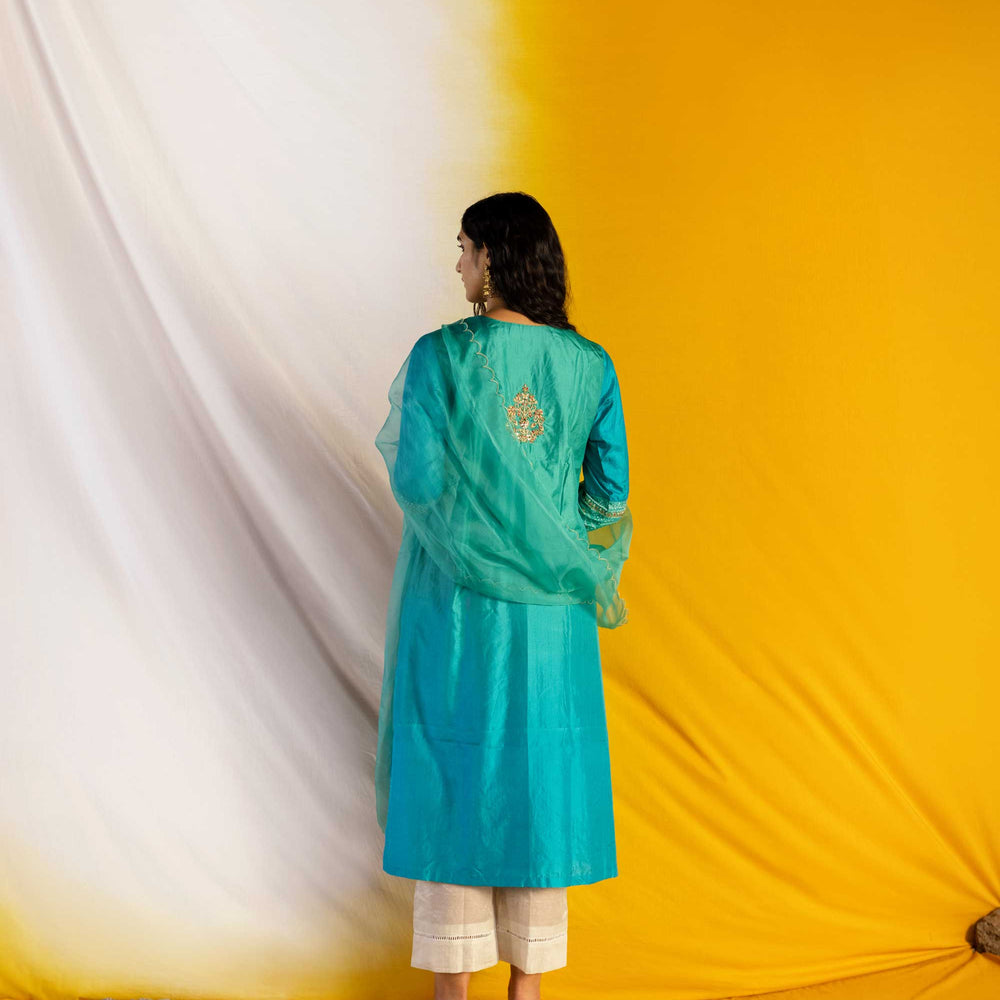 
                      
                        Sarah Kurta - Blue
                      
                    